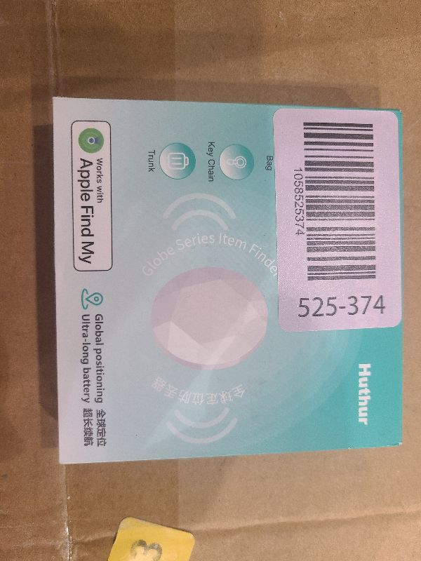 Photo 1 of 2 Pack Air Tracker Tag (Apple MFi Certified) Compatible with Apple Find My (iOS Only) Bluetooth Tracker, Smart Keys Finder and Item Locator with Waterproof Case for Wallet Luggage Pet Backpack