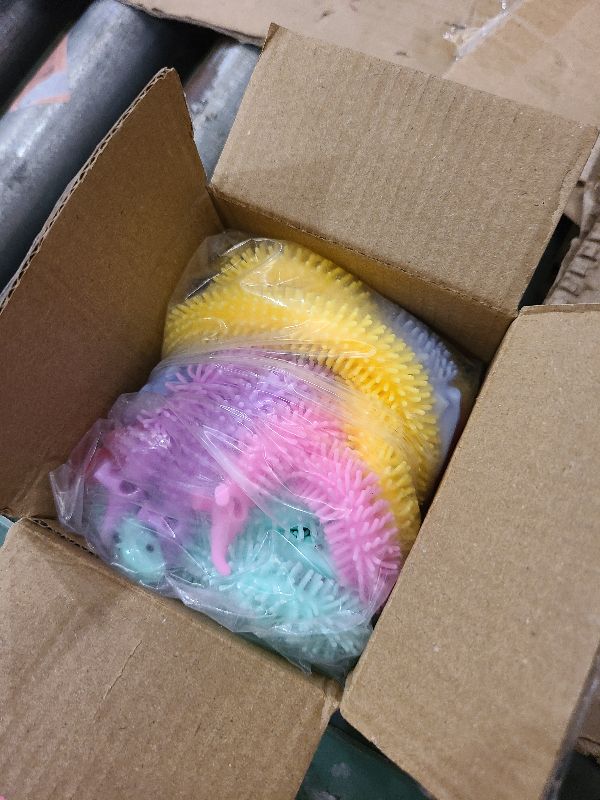 Photo 1 of 20 Pack Stretchy String Fidget Toys,Dinosaur Sensory Noodle Strings,Textured Stretchy String for Kids Adults Stress Relief,Party Favors,Christmas Stocking Stuffers