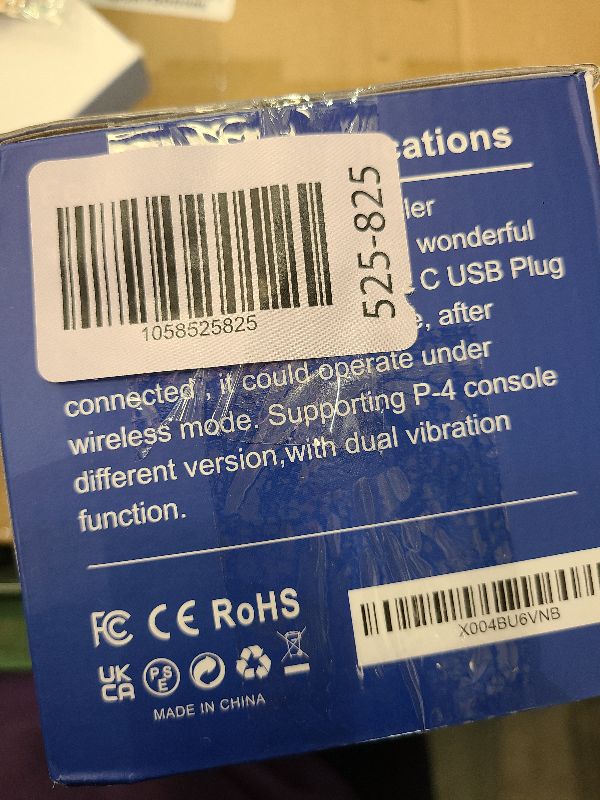 Photo 1 of 2 Pack Wireless Controller for PS4 - Controller fit for PlayStation 4/Pro/Slim/PC, Spider Pattern Design, 1000mAh Battery, Adjustable RGB, Double shock, 6-Axis Gyro, Built-in Speaker