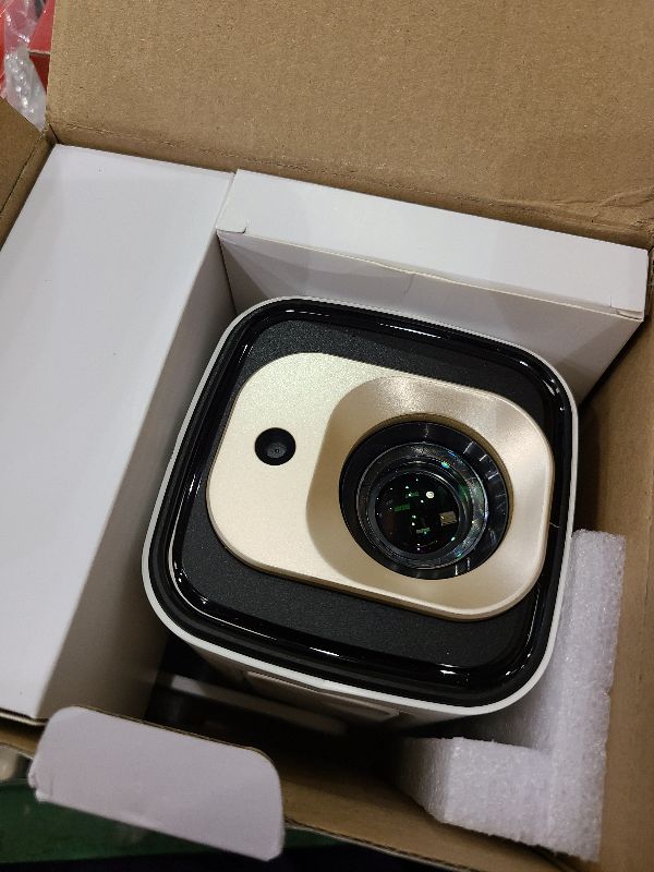 Photo 1 of ?Auto Focus&1080P?Magcubic Mini Smart Projector with 4K Support, Portable Projector with Wifi and Bluetooth, 5W Speaker, Built in Apps, Voice Control, Outdoor Movie Projector