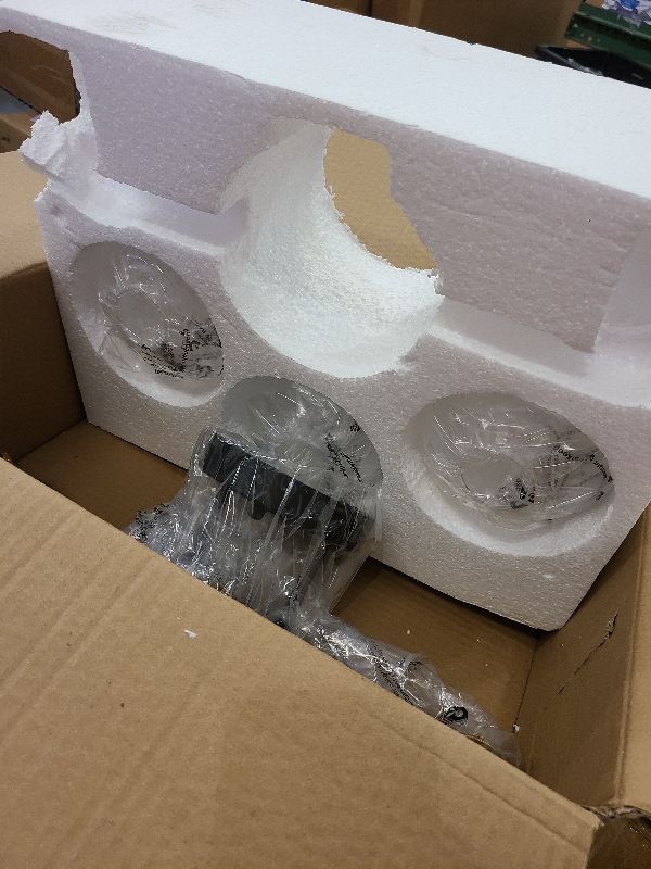 Photo 1 of 3 Light Bathroom Vanity Light, Black and Gold Bathroom Light Fixtures with Clear Glass Shade Modern Wall Sconces Lighting Bath Wall Lights Lamp for Mirror Kitchen Living Room Bedroom Hallway Cabinet