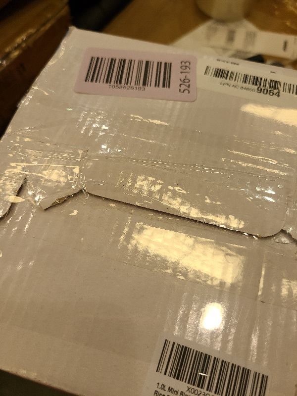 Photo 1 of 1.0L Mini Rice Cooker,WHITE TIGER Portable Travel Steamer Small,15 Minutes Fast Cooking, Removable Non-stick Pot, Keep Warm, Suitable For 1-2 People - For Cooking Soup, Rice, Stews & Oatmeal