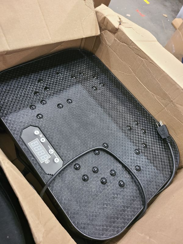 Photo 1 of Vibration Plate Exercise Machine, 2025 Upgraded Fitness Vibrating Lymphatic Drainage Full Body Workout Shaker for Weight Loss, Featuring a 330 Lbs Capacity Vibrate Fitness Platform with 8 Modes