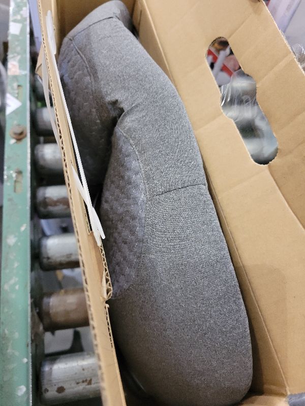 Photo 1 of 3 in 1 Upadate Rechargeable Electric Lumbar Support Pillow with Adjustable Height for Bed and Chair,Back Massager with Heat,Back Massager for Pain Relief Deep Tissue,Waist Wedge Bolster (Black)