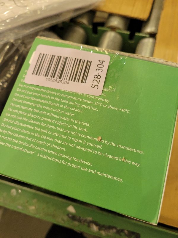 Photo 1 of 2025 Ultrasonic Retainer Cleaner Machine – 45kHz Retainer Cleaner for Night Guards, Mouth Guards, Dentures – 24W Dental Ultrasonic Cleaner with 4 Modes, 200ML – Great Gift for Braces Users