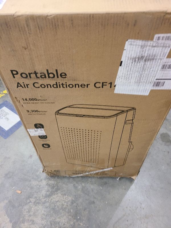 Photo 1 of 14000 BTU Portable Air Conditioner with Remote Control,Quiet AC Unit 3 in 1 Cooling/Dehumidifying/Fan Modes, Ideal for Rooms up to 700 sq ft,Window Installation Kit for Home