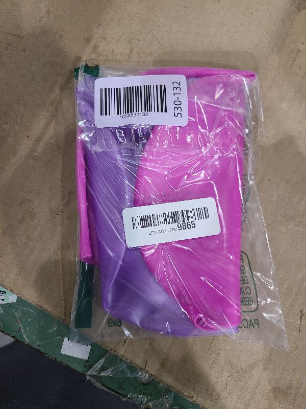 Photo 1 of 2pcs Kids Swim Cap Silicone Swim Cap for Boys Girls Swimming Caps for Kids Age 3-15 Waterproof Bath Silicone Shower Cap for Kids Long Short Hair(Rose Red, Purple)
