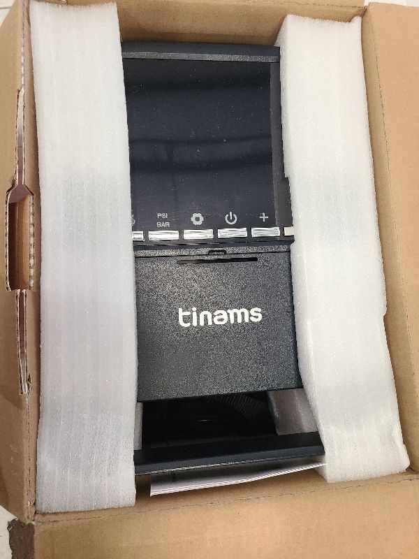 Photo 1 of 20 PSI High Pressure SUP Pump, 7.5in Digital Electric Paddle Board Pump, 12V DC Car Connector with Included Storage Bag, for Stand-up Paddleboard