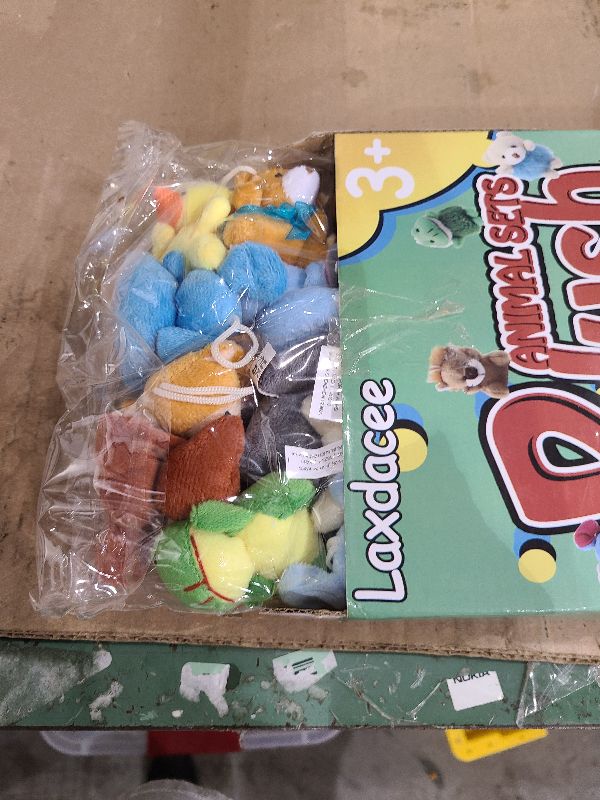 Photo 1 of 32 Piece Mini Plush Animal Toy Set, Cute Small Animals Plush Keychain Decoration for Themed Parties, Kindergarten Gift, Teacher Student Award, Goody Bags Filler for Boys Girls Child Kid Laxdacee