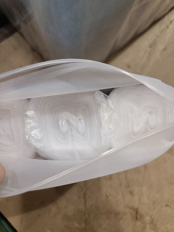 Photo 1 of 15 Gallon Trash Bags - 22 Micron Strong Tall Kitchen Office Garbage Bags, Fit Up 15 Gallon, 75 Count