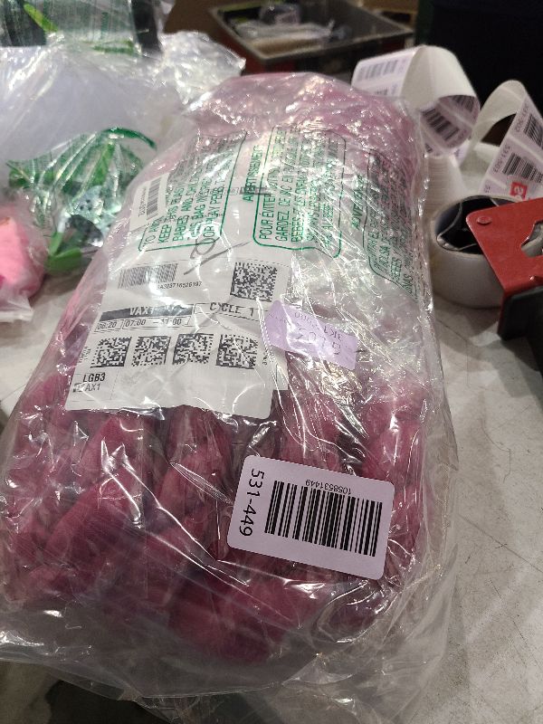 Photo 1 of 10 Pcs Hot Pink Cheesecloth Table Runner 10FT Romantic Cheese Cloth Table Runner Boho Table Runners Rustic Runner for Wedding Engagement Bridal Shower Baby Shower Birthday Party Cake Fall Table Décor