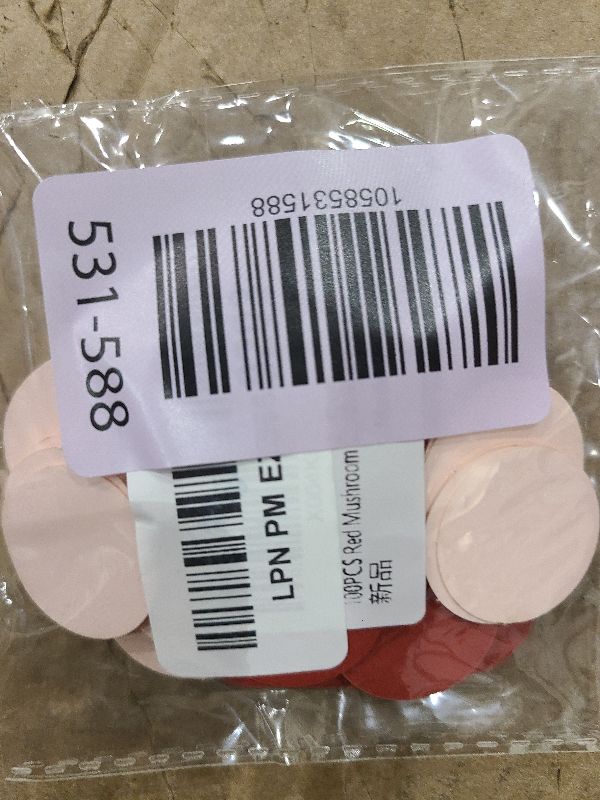 Photo 1 of 100PCS Red Mushroom Confetti Mushroom Theme Party Decorations Happy Birthday Table Decorations for Girls Boys Baby Shower Children Fairy Forest Wonderland Party Birthday Decor Supplies