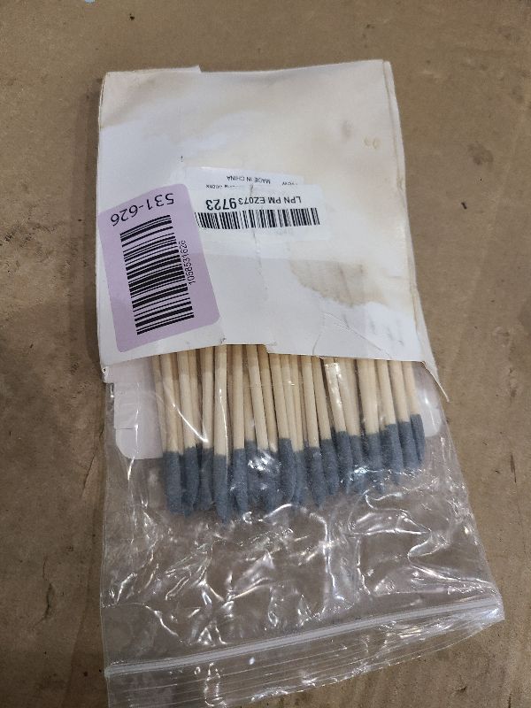 Photo 1 of 50PCS Premium Sanding Sticks, Double End Matchsticks Sanding Twigs of 120/280 Grit, Fine Detailing Polishing Sticks for Plastic Models/Wood/Metal/Small Area/Hole Sanding, 5.4 x 0.2 Inch