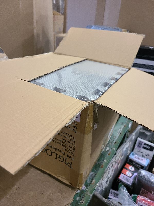 Photo 1 of 16Pcs Baby Play Mat for Floor, Foam Floor Tiles for Kids with Interlocking, Squares Foam Puzzle Carpet for Playroom, Crawling Rug for Babies 6-12 Months,Toddlers,11.8*11.8*0.6In Each,Grey White Blue