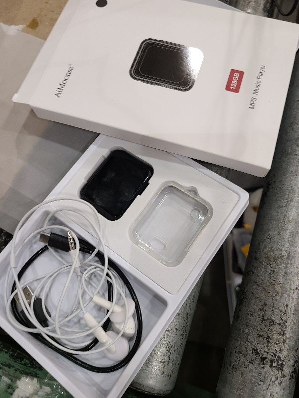 Photo 1 of 128GB MP3 Player with Bluetooth 5.3, Portable Digital Lossless Music Player with Built-in Speaker, 2.0 in Full Touch Screen, HiFi Sound, FM Radio, Voice Recorder, Earphones Included