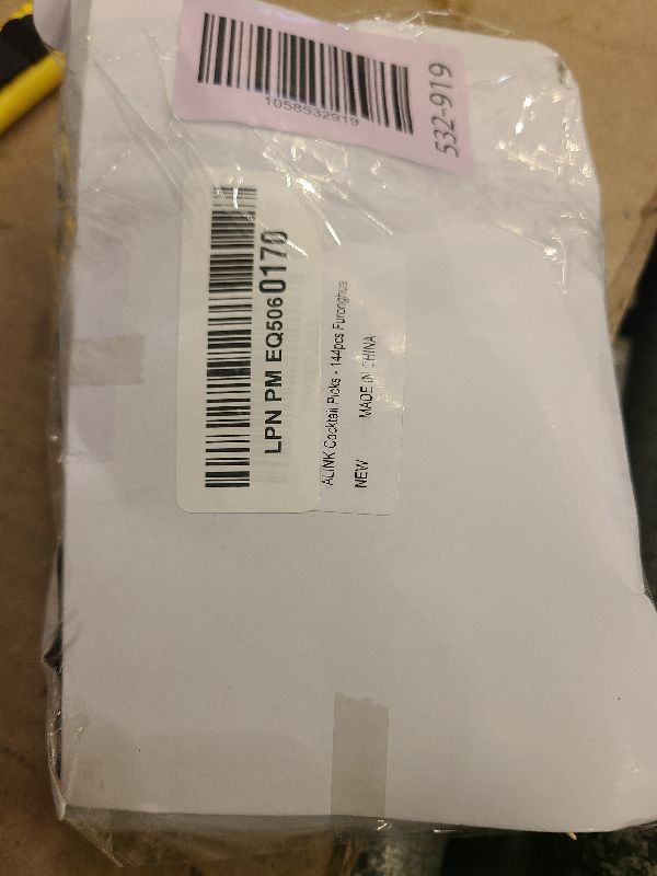 Photo 1 of 144 Pcs Drink Umbrella Cocktail Picks, Tropical Hawaiian Luau Party Parasol Toothpicks, Cupcake Topper for Summer, Pool, Tiki Party Decorations