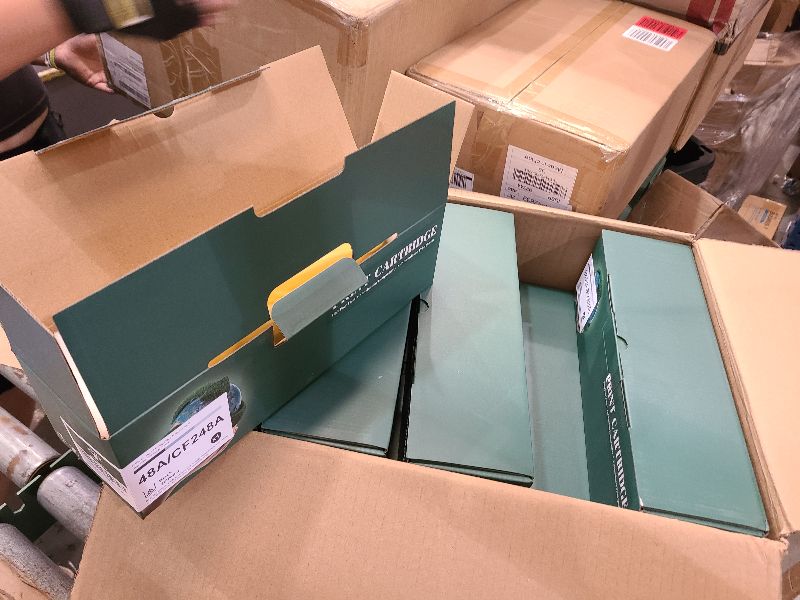 Photo 1 of 10 Pack CF248A 48A Toner Cartridge Replacement Works with Pro M15W M16 M28w M28a M29w M31w Printers