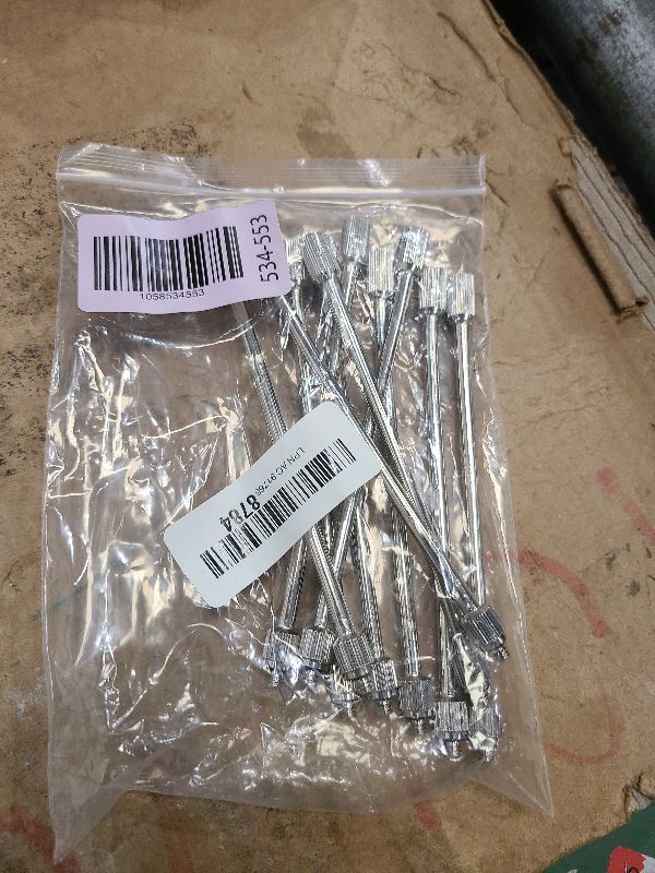 Photo 1 of 10X Flexible Mister Extensions with Nozzle Kits 5.9 Inch Brass Mist Rod for Mister Nozzles Bendable Copper Extended Pole 10/24 UNC Thread Outdoor Cool Misting System (10, Extensions with Nozzle)