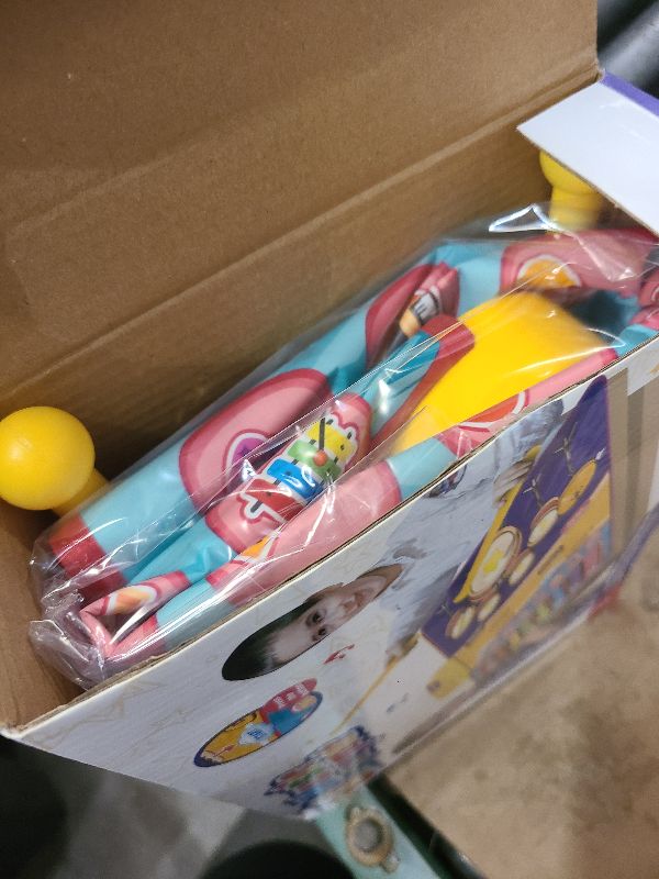 Photo 1 of 2-in-1 Educational Piano Mat for Toddlers with Carry Bag– 29.5"×23.6" Musical Playmat,Drum Mat,Birthday Gifts for Boys & Girls