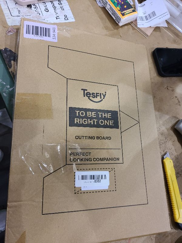 Photo 1 of 2 Pack Titanium Cutting Board - 100% Pure Titanium Cutting Boards For Kitche,Easy to clean, Double-sided food-grade Cutting Board For Meats, Fruits And Vegetables (M+L)