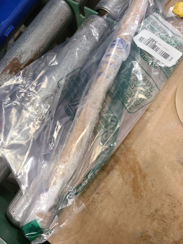 Photo 1 of 14 Inch Authentic Indian Wooden Bamboo Flute in 'B' Key Fipple Woodwind Musical Instrument Recorder Traditional Bansuri Handcrafted Novelty Decoratives & Collectibles