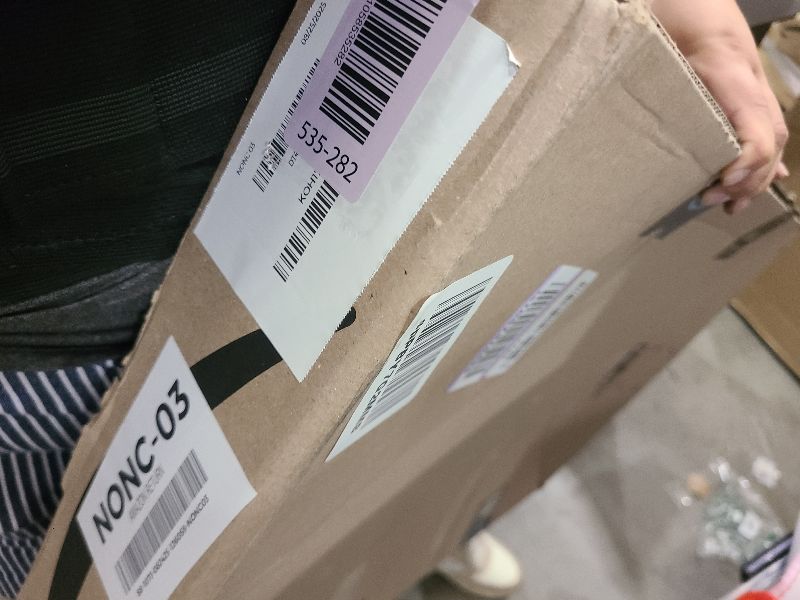 Photo 1 of 16 x 24 Acrylic Picture Frame, Horizontal/Vertical Clear Photo Frame for Wall with Tape, No Drilling Floating Hanging Frameless Picture Frame, Wall Mount Sign Holder 16x24 for Home, School, Office