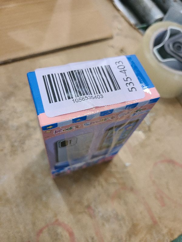 Photo 1 of 3.97" Touchscreen Kids Toys Smart Phone, Kids Phone with Games & Dual Camera, Toddler Toys Phone, Boys and Girls Learning Toy Phone for 3-9 Years Old (Pink)