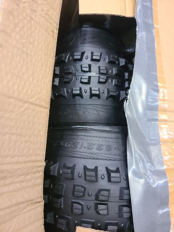 Photo 1 of 29-inch Mountain Bike Tires Set: Hycline 2-Pack 29x2.4 inch Folding Replacement Puncture-Resistant Bicycle Tires and Pair 29-inch Inner Tubes with Tire Levers for MTB Ebike Off-Road Bike