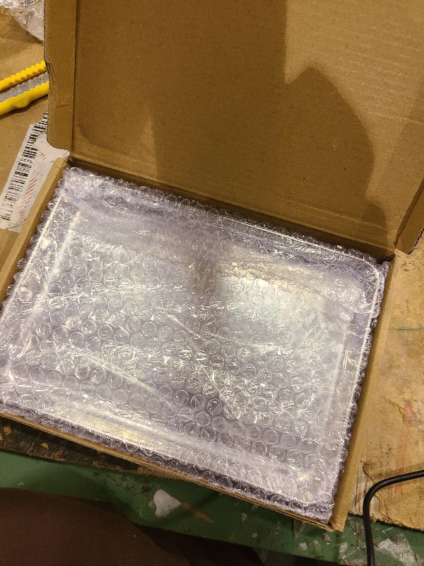 Photo 1 of 2 Pack Stainless Steel Tray Non Toxic Heavy Duty Thickening Pan for Kitchen Baking, Lab Instrument, Dental, Medical Surgical Instrument, Pet Treatment, Jewelry Tools?Medium