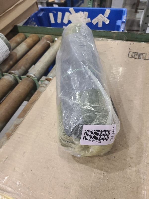 Photo 1 of 2.4oz-2.6FTx100FT Weed Barrier Landscape Fabric - Durable Weed Block Gardening Ground Cover Mat, Woven Geotextile Fabric for Underlayment, Commercial Driveway Stabilization, Weed Control Cloth