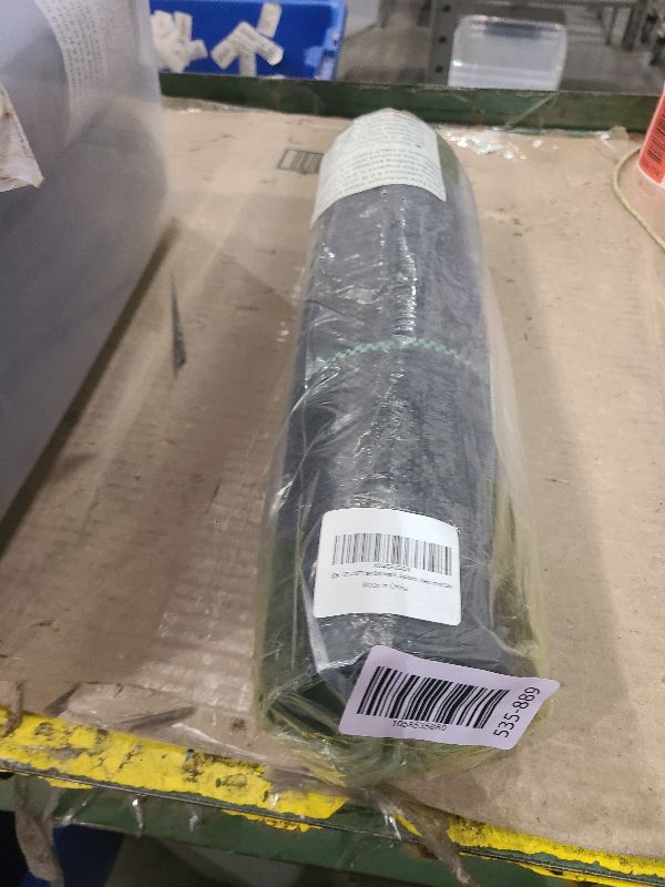 Photo 1 of 2.4oz-2.6FTx100FT Weed Barrier Landscape Fabric - Durable Weed Block Gardening Ground Cover Mat, Woven Geotextile Fabric for Underlayment, Commercial Driveway Stabilization, Weed Control Cloth