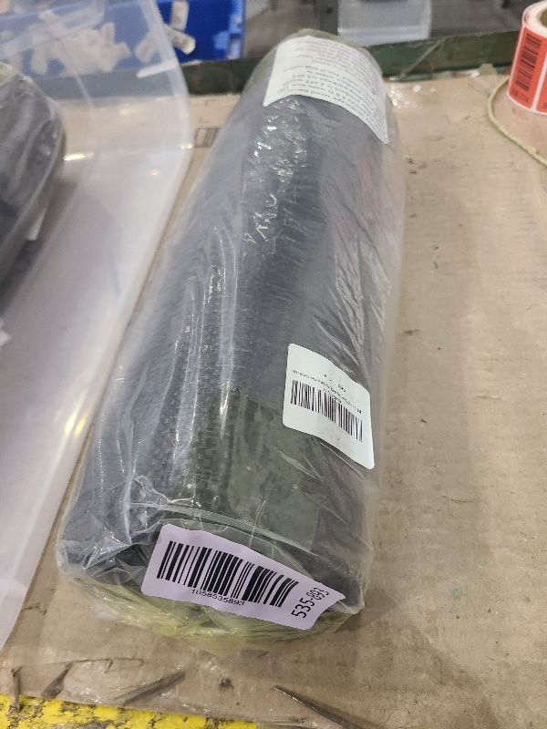 Photo 1 of 2.4oz-2.6FTx100FT Weed Barrier Landscape Fabric - Durable Weed Block Gardening Ground Cover Mat, Woven Geotextile Fabric for Underlayment, Commercial Driveway Stabilization, Weed Control Cloth