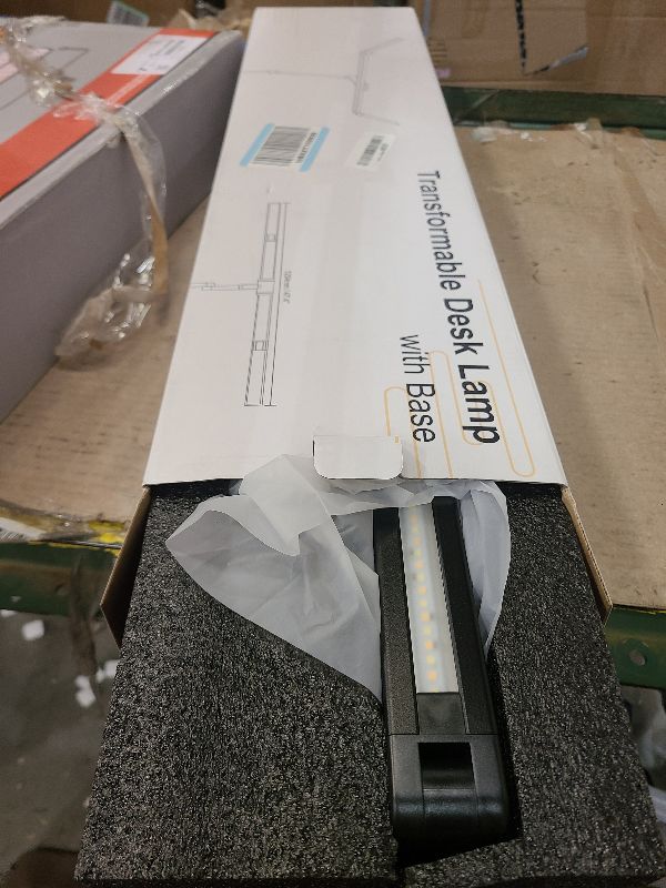 Photo 1 of 36W 3000LM Ultra Bright Architect Desk Lamp with Base, 47.4Inches Wide Tall Overhead Desk Light for Home Office, Dimmable Table Light with Remote for Desktop Working,Drafting,Reading