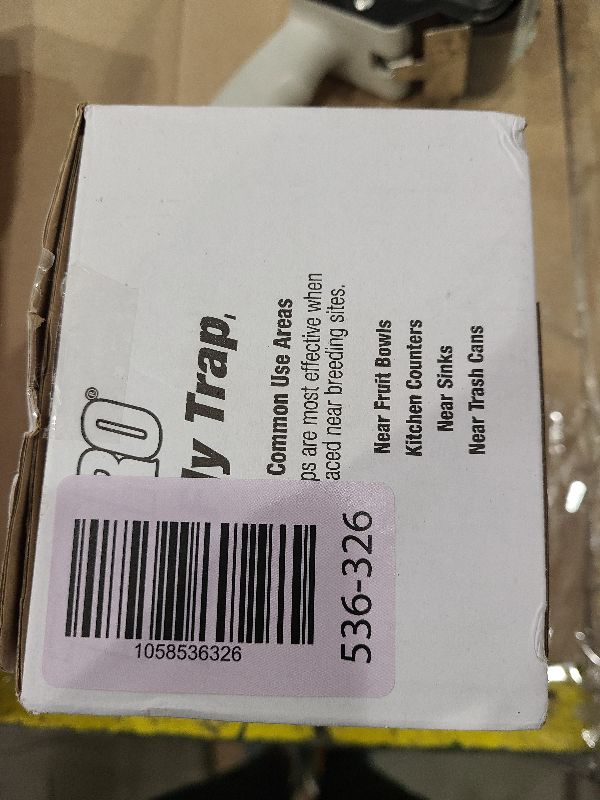 Photo 1 of Terro Fruit Fly Traps for Indoors (6 Pack) + 270 Days of Lure Supply