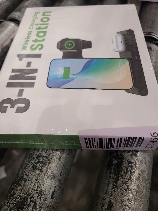 Photo 1 of 2025 Traveling Portable Wireless Fast Charger for Apple & Android Charging Station,3 in 1 Charging for iPhone 17 16 15 14 13 12,Apple Watch Series & Air pods 4 3 2 Pro,Samsung Galaxy-Gifts for Family