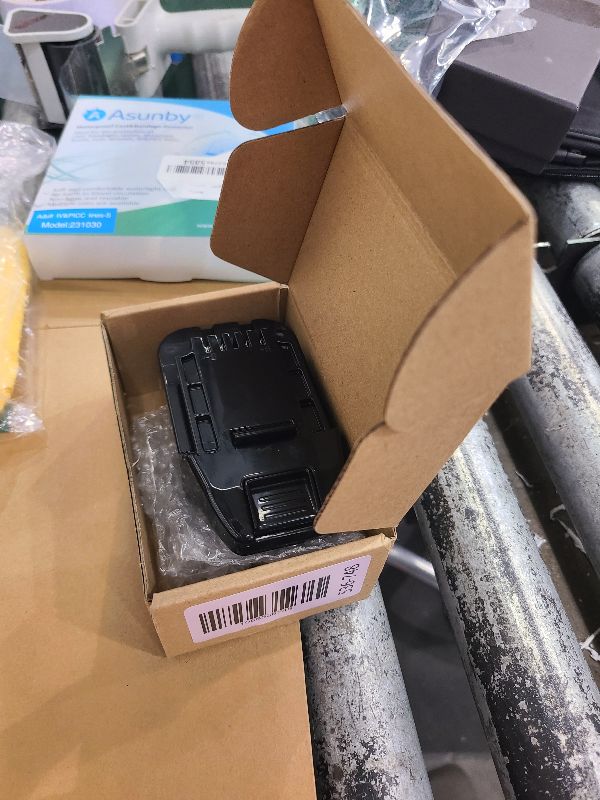 Photo 1 of 2-in-1 Adapter Only for Bauer 20V Tools, Black – Compatible with DeWalt & Hercules 20v Batteries for Power Supply, No Charging, Not for Hercules Tools, Fully Insert Battery into Adapter