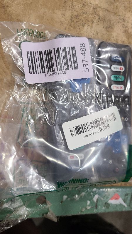 Photo 1 of (Pack of 2) Replacement for Roku-TV-Remote-Control, for TCL Roku/Onn Roku/Hisense Roku/Sharp Roku/Philips Roku Series Smart TVs (Not for Roku Stick, Box, Premiere and Players)