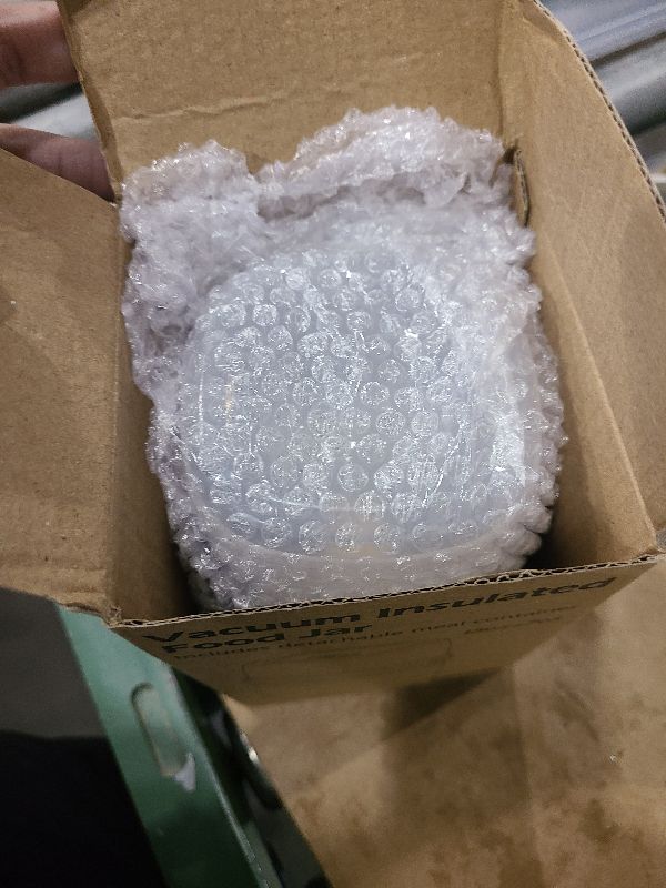 Photo 1 of 2 - in - 1 Soup Thermo for Hot Food 14oz with Snack Box Container Leak Proof Insulated Lunch Container Kids and Adults Stainless Steel Double Wall Vacuum Wide-mouth Thermal with Spoon and Handle