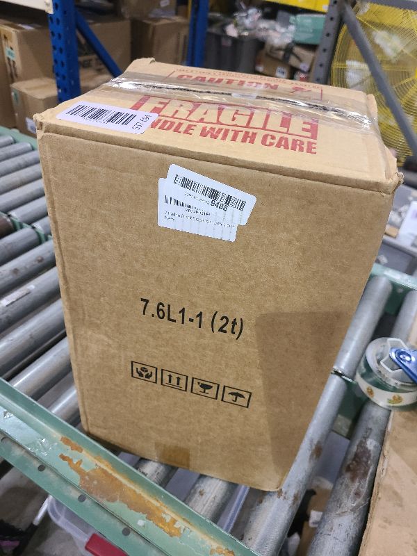 Photo 1 of 2 Gallon Drink Dispenser with Stand?Glass Beverage Dispenser With Wood Stand, 18/8 Stainless Steel Spigot and Labels Large Water Drink Dispensers for Parties, Lemonade,Juice, Tea