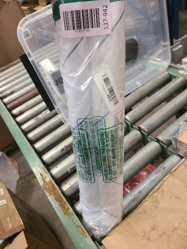 Photo 1 of 17.7"x393.7" Peel and Stick Blue and White Stripe Wallpaper - Self Adhesive, Removable Contact Paper for Bedroom