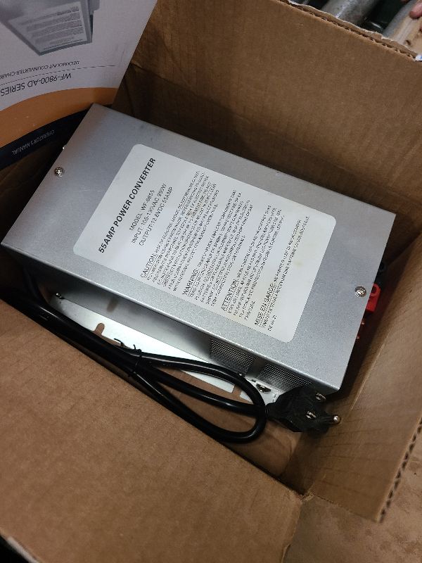 Photo 1 of ???? ??????? WF-9855 55 Amp Power Converter, Rv Power Converter, WF-9855-AD, Replace for RV Trailer Camper 9800 Series, WF-9855-AD, 55 Amp Power Converter for Rv, 5 Years Warranty
