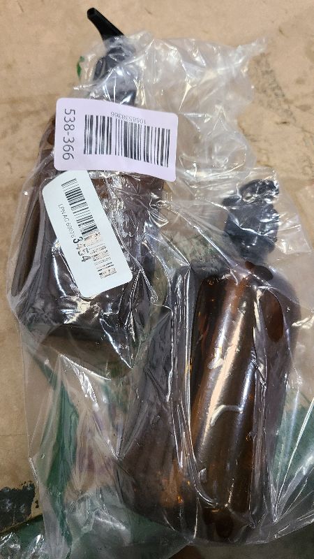 Photo 1 of 2PCS Amber Dish Soap Dispenser for Kitchen (16 Oz), Brown Hand Soap Dispenser for Bathroom, Plastic Soap and Liquid Dispenser Set with Rust Proof Pump, Refillable Soap Pump Bottles, Waterproof Labels