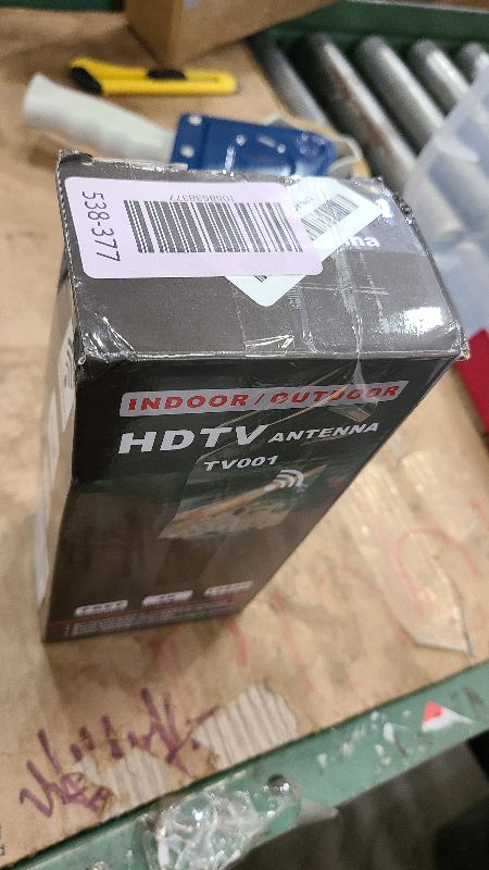 Photo 1 of 2025 Antenna for Smart TV for Local Channels,TV Antenna Indoor for Long Range Reception, Digital Antenna for Easy Installation and All Smart/Old TVs, Supports 4K 1080P HD VHF UHF