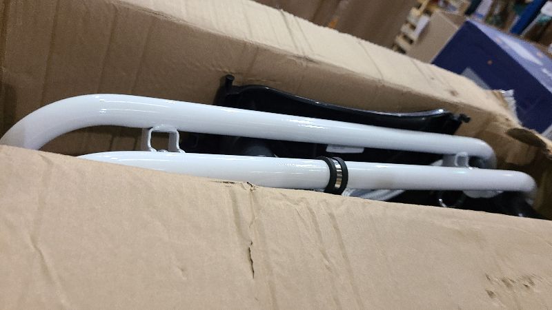 Photo 1 of 2 in 1 Toddler Swing & Baby Jumper, Foldable Baby Jumper with Soft Cushion, Foldable Indoor & Outdoor Use, Easy to Install & Store Swing Sets for Backyard Play (Black)