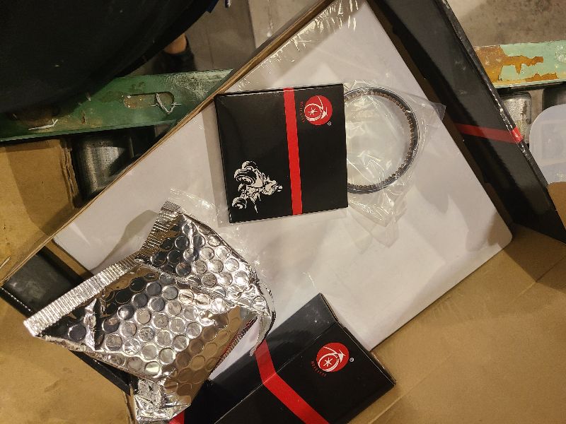 Photo 1 of 290cc FE290 Engine Rebuild Gasket Kit Oversize 0.5mm Piston & Ring Seal Intake Exhaust Valve Compatible with Club Car Golf Cart DS Predent 1016447 1016448 1023047-01