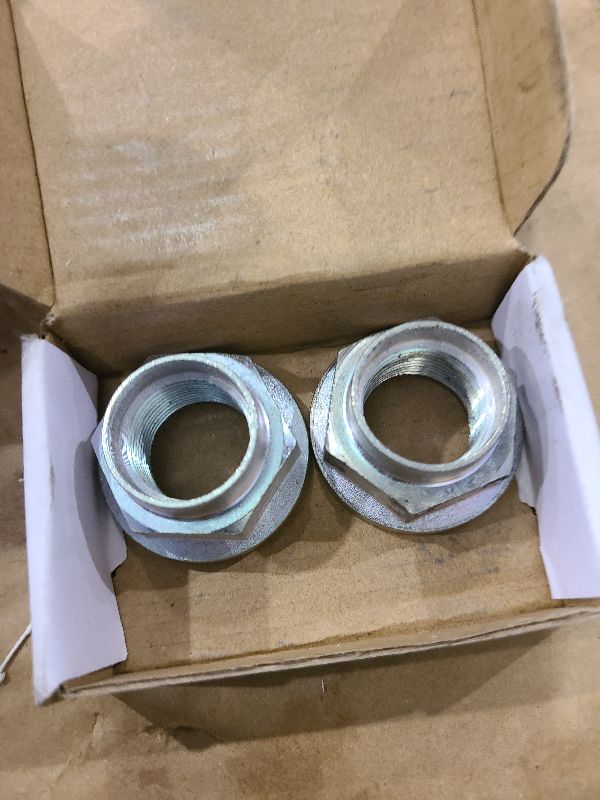 Photo 1 of 2Pc CV Axle Nut Fit for Subaru Forester 2006-2025 Outback Legacy 2000-2025 Impreza 2004-2025 Crosstrek brz 2013-2025 wrx 2015-2025 Ascent 2019-2025 sti 2015-2021, Spindle Nut Replace 902170049