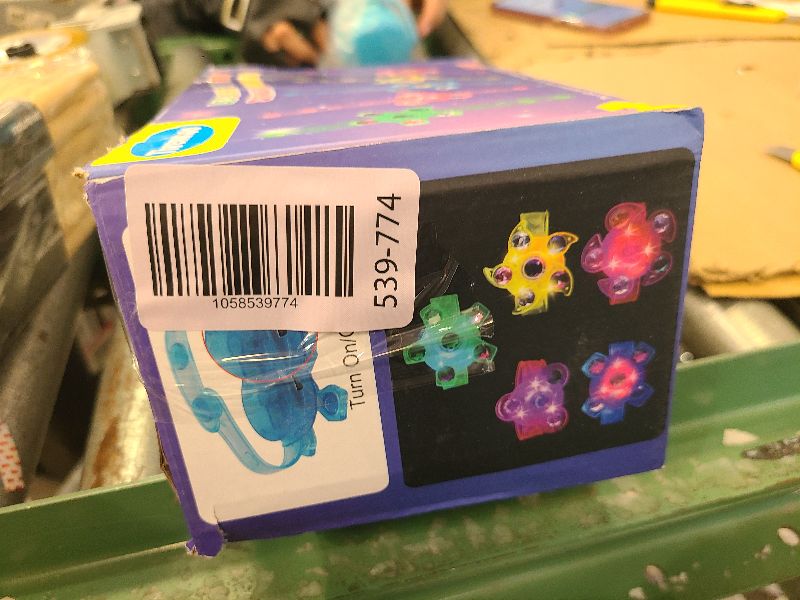 Photo 1 of 24PCS LED Light Up Fidget Spinner Bracelets Glow Party Favors Bulk for Kids 4-8 8-12 Halloween Goodie Treat Bag Stuffers Classroom Treasure Box Toys Carnival Prizes Pinata Filler Birthday Return Gifts