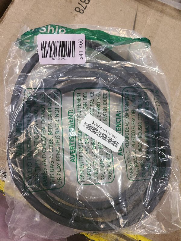 Photo 1 of 1/2" x 101" Lawn Mower Deck Belt Fits for 42" AYP Craftsman Husqvarna 429636 532429636, 46" John Deere M84136, Snapper 704430