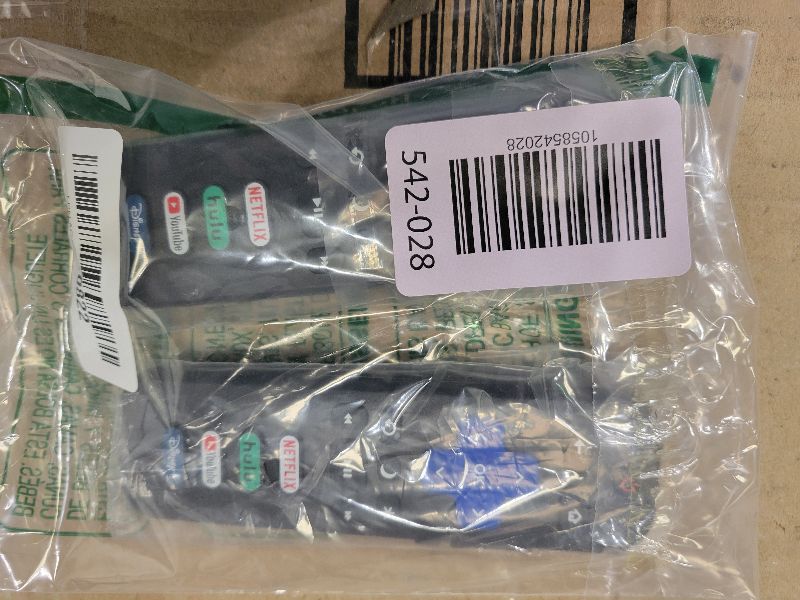 Photo 1 of (Pack of 2) Replacement-Remote-Control for Roku-TV,Compatible for TCL Roku/Hisense Roku/Onn Roku/Philips Roku Smart TVs(Not for Roku Stick and Box)