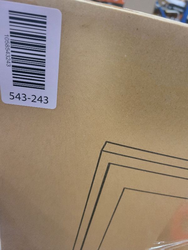 Photo 1 of 16x16 Oak Picture Frame, 16x16 Matted Frame For 12x12 Picture, Square Wood Frame for Vertical and Horizontal Display on Wall and Table (Walnut, 1 Pack)